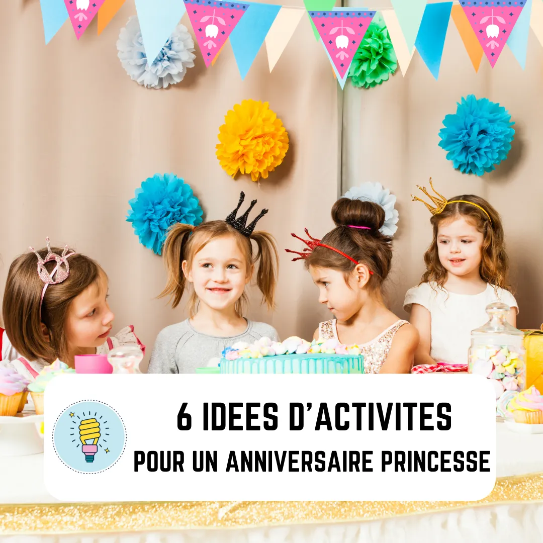 idées d'activités pour un anniversaire de princesse