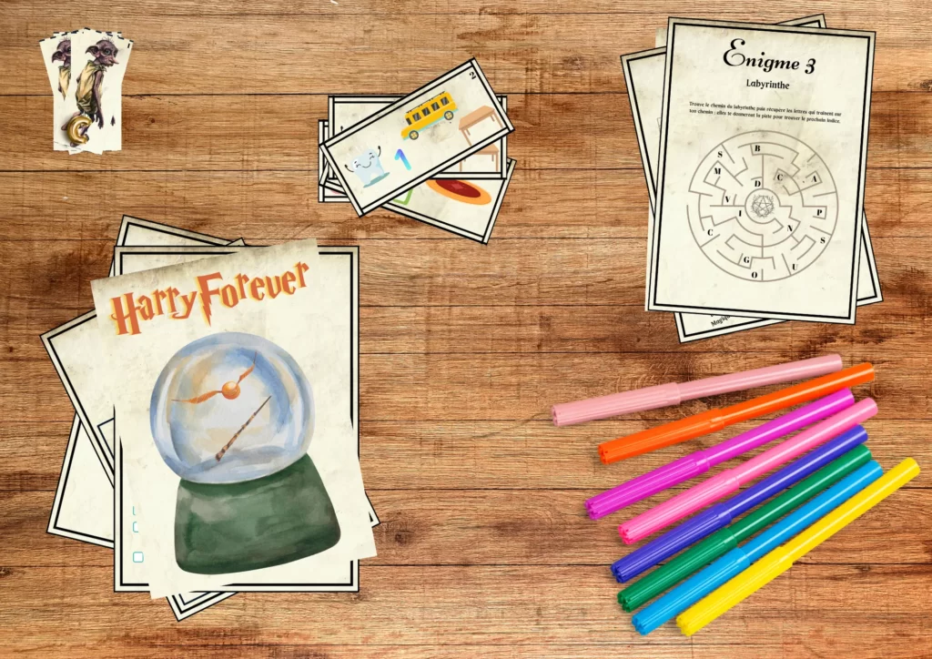 Ma Chasse Au Tr sor Harry Potter Imprimer