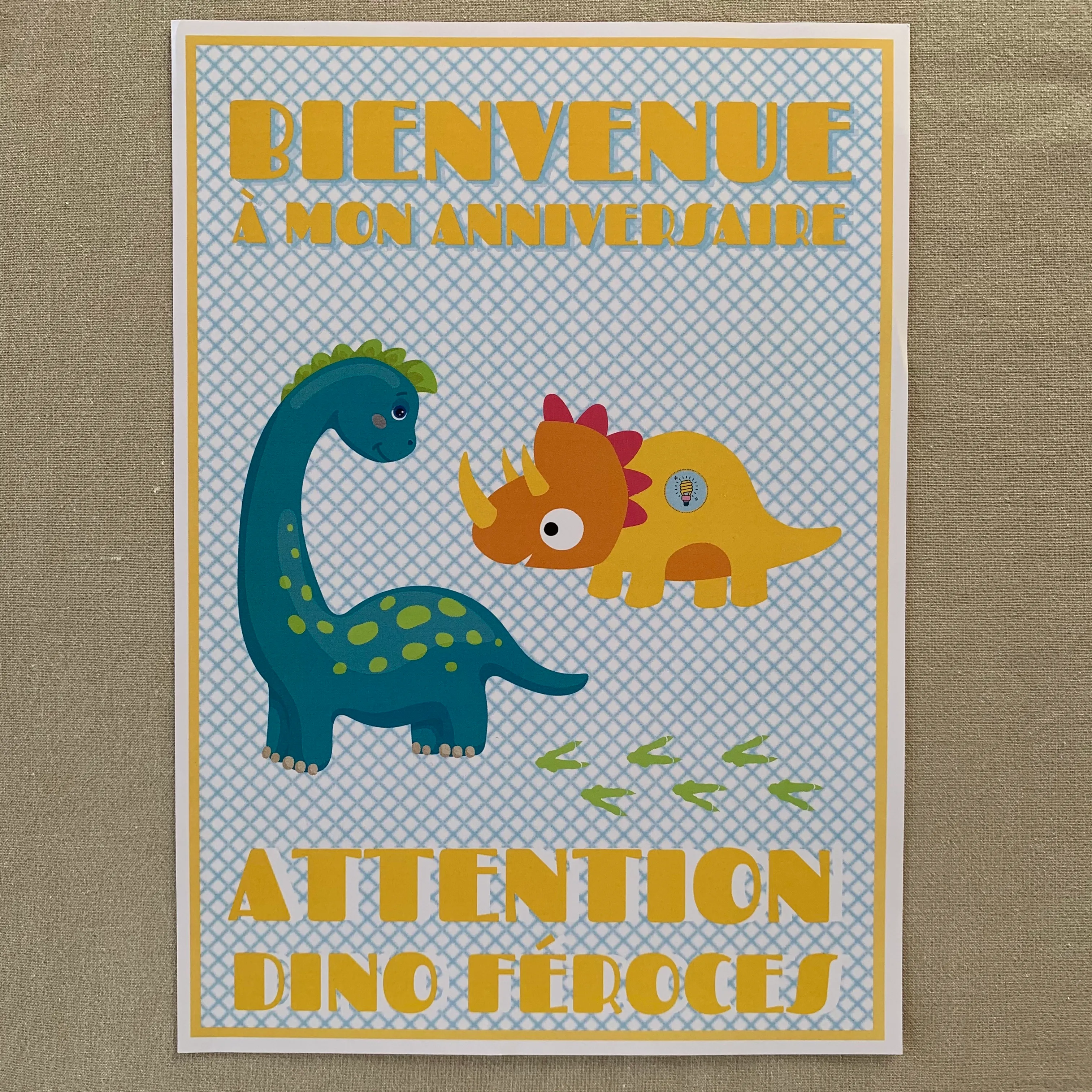 Anniversaire dinosaure - Toute la deco anniversaire dinosaure